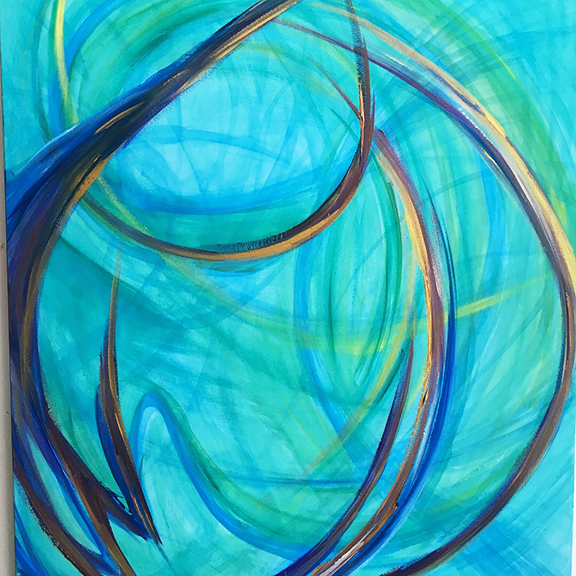 Marie Manvel abstract painting